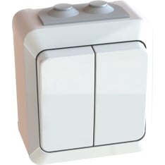 Opal Pro 5-crown IP44 surface switch