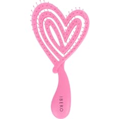 Ibero small heart hairbrush