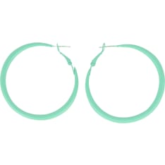Ibero rings turquoise earring