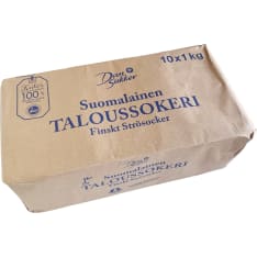 Dansukker 10x1 kg taloussokeri