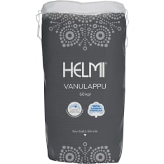 Helmi 50 kpl ovaali vanulappu