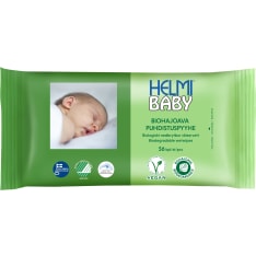 Helmi Baby 56 kpl biohajoava puhdistuspyyhe