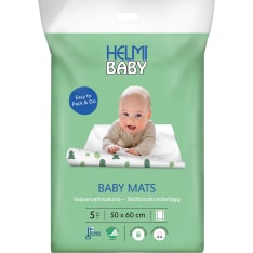 Helmi Baby 50X60 cm 5 kpl vaipanvaihtoalusta
