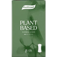 Vuokkoset Plant Based Normal 24 kpl pikkuhousunsuoja