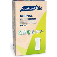 Vuokkoset Bio Normal 26 kpl pikkuhousunsuoja