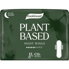 Vuokkoset Plant Based Night wings 9 kpl yöside