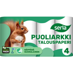 Serla half sheet 4 rl kitchen paper