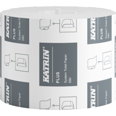Katrin Plus System valkoinen 684 arkkia 2-krs wc-paperi
