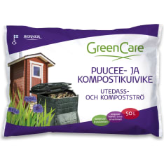 Greencare 50 l PuuCee ja kompostikuivike