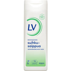 LV 250 ml biodegradable shower soap