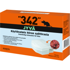 Hiirenmyrkky 342 syöttirasia 2 kpl a' 50g jyväsyötti