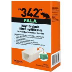 Hiirenmyrkky 342 Syöttirasia 2kpl,  à 25g palasyötti