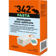 Hiirenmyrkky 342 Syöttirasia 2kpl,  à 25g pastasyötti