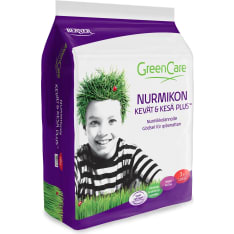 Greencare nurmikon 3l kevät&kesä plus lannoite