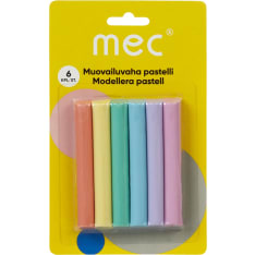 MEC 6 pastel colors modeling wax