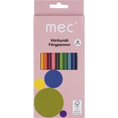 M.E.C 12kpl värikynä