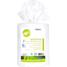 Heti 50x50 cm kuitupyyhe 100 arkkia/rulla