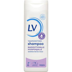 LV rasvoittuvalle hiuspohjalle 250 ml shampoo