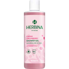 Herbina 250ml shower gel Caring Lingonberry