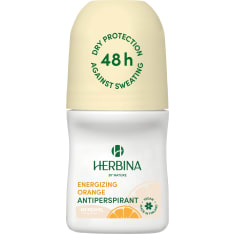 Herbina 50ml antiperspirant roll-on Energizing Orange