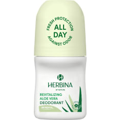 Herbina 50ml deodorant roll-on Revitalizing Aloe Vera