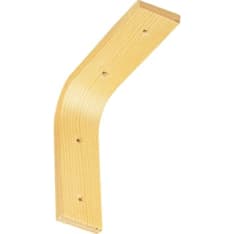 Pisla 724/170 x 170 mm mänty 2 kpl hyllynkannatin