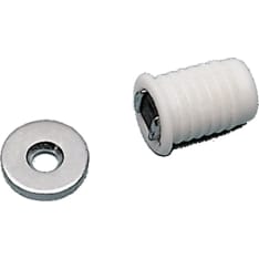 Pisla 843/12 mm valkoinen magneettisalpa