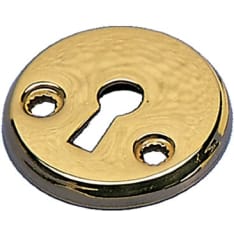 Pisla 113 polished brass key plate