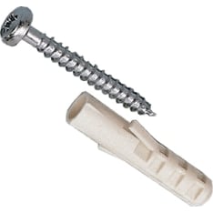 Pisla 8x40 mm 4 kpl nailontulppa
