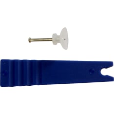 Pisla 10 pcs clear table hook