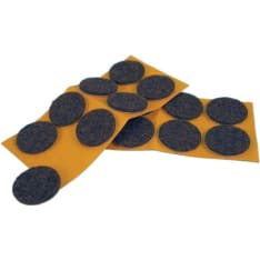 Pisla 486 28 mm brown felt paw