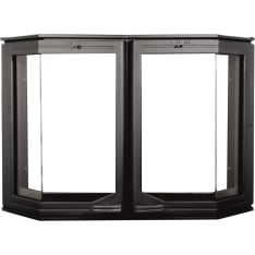 Pisla Htt520 650x410 mm musta erkkeriluukku