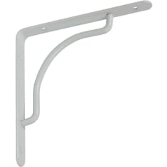 Pisla Aqua 130 x 130 mm valkoinen hyllynkannake
