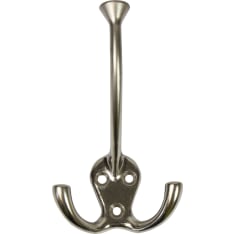 Pisla Alba 110 matt nickel coat hook