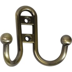 Pisla Arona 68 antique brass coat hook