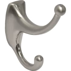Pisla Poppi brushed steel 2 piece clothes hook