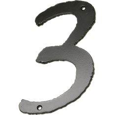 Pisla fork black house number 3