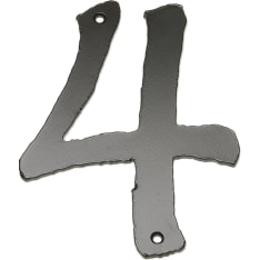 Pisla fork black house number 4