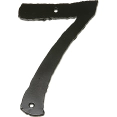 Pisla fork black house number 7