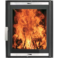 Pisla Htt626 270x335 mm black glass door