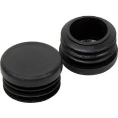 Pisla 483/22 mm musta 4 kpl sisätulppa