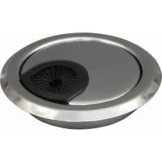 Pisla 60 mm kromi kaapelin läpivienti