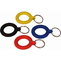 Pisla car tire 3 pcs key chain
