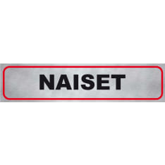 Pisla "naiset" opastetarra