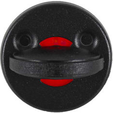 Pisla 112 st/satin black toilet knob
