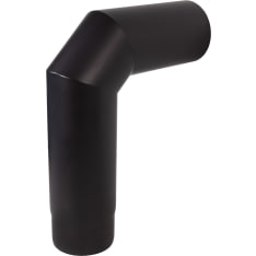 Pisla HTT 90° Ø 115 mm black uninsulated pipe joint bend