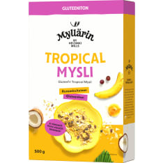 Myllärin Tropical Gluteeniton 500g mysli