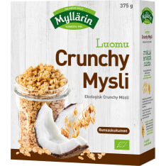Myllärin 375g Luomu Crunchy mysli
