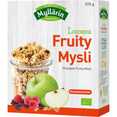 Myllärin 375g Luomu Fruity mysli