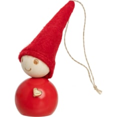 Aarikka heart elf tree decoration
